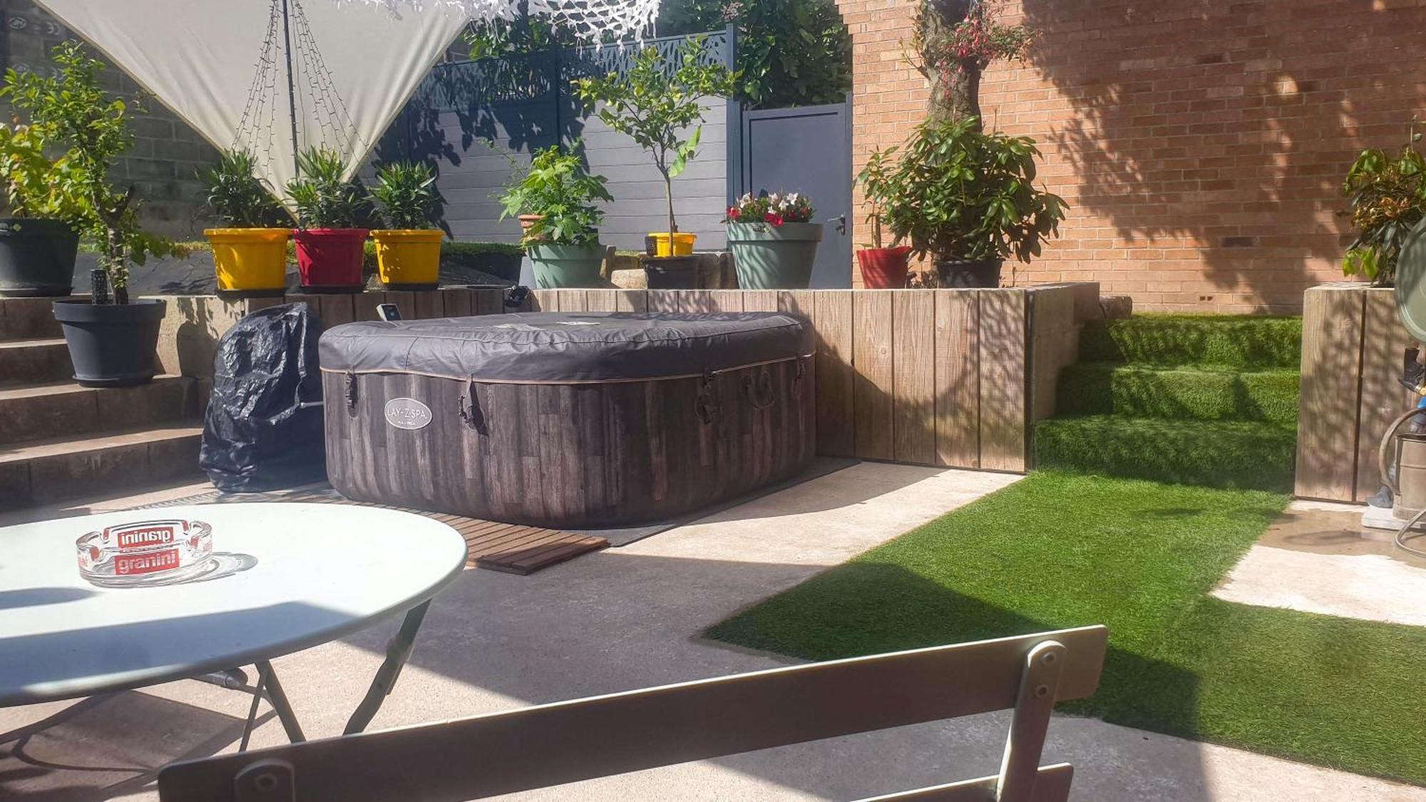 Gary Suite - Studio Cosy, Spa Et Jardin Privatif A 4 Min De Cambrai Awoingt Exterior foto