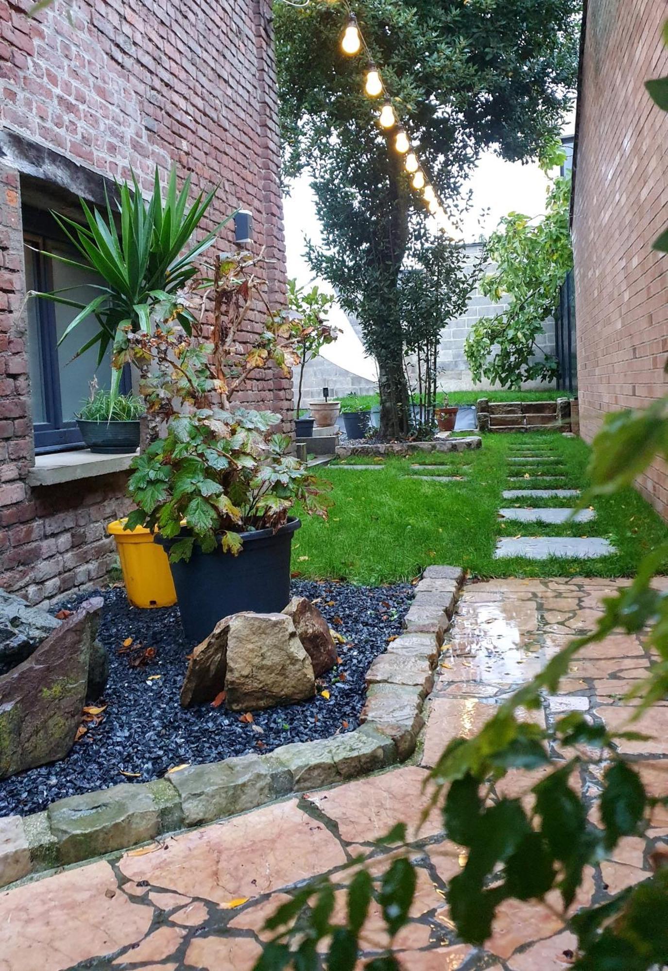 Gary Suite - Studio Cosy, Spa Et Jardin Privatif A 4 Min De Cambrai Awoingt Exterior foto